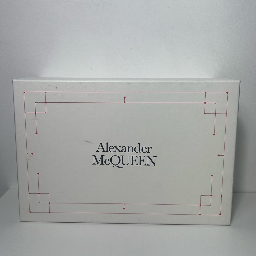 Alexander McQueen AMQ Storage Display Heel Sneaker Sandal Slides Shoebox Box - Picture 2 of 14